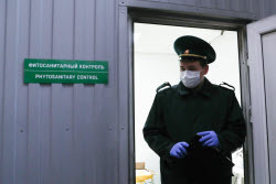 Работа Октябрьского таможенного поста в Екатеринбурге в период пандемии коронавируса