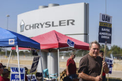 Auto Workers Strike.
