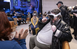 Release of Apple Vision Pro headset in New York