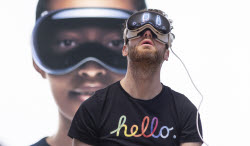 Release of Apple Vision Pro headset in New York