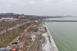 Реконструкция набережной в Мариуполе