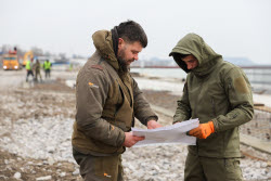 Реконструкция набережной в Мариуполе