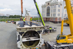Космический корабль "Буран" в Свердловской области