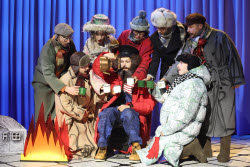 Preview of stage production "A Walrus, A Teacher and A Poet" at Chekhov Moscow Art Theatre