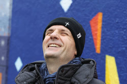 Street art exhibition in Moscow