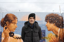 Street art exhibition in Moscow