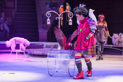 Clown circus show premieres in Lugansk