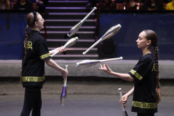 Open rehearsal at Great Moscow Circus