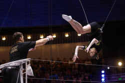 Open rehearsal at Great Moscow Circus