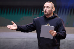 Open rehearsal at Great Moscow Circus