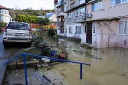 Flash flooding in Sochi
