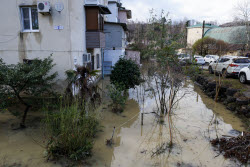 Flash flooding in Sochi
