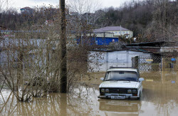 Flash flooding in Sochi