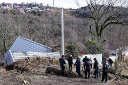 Landslide occurs after heavy rains in Sochi