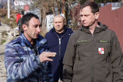 Landslide occurs after heavy rains in Sochi