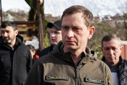 Landslide occurs after heavy rains in Sochi
