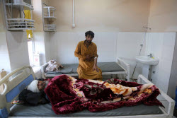 Two separate traffic accidents in Ghazni, Afghanistan kill at least 44 people and injure dozens