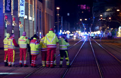 Car drives into crowd at Magdeburg Christmas market