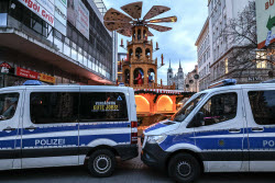 At least two dead and scores injured following vehicle-ramming attack on Christmas market