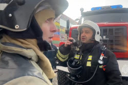 Explosion starts shopping centre fire in Vladikavkaz