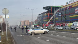 VIDEO. Explosion starts shopping centre fire in Vladikavkaz