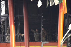 Explosion starts shopping centre fire in Vladikavkaz