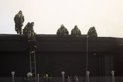 Explosion starts shopping centre fire in Vladikavkaz