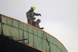 Explosion starts shopping centre fire in Vladikavkaz