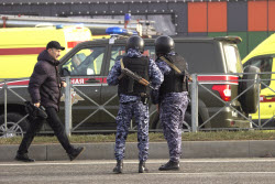 Explosion starts shopping centre fire in Vladikavkaz