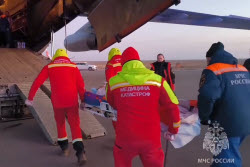 Доставка в Москву пострадавших в авиакатастрофе под Актау
