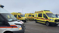 Доставка в Москву пострадавших в авиакатастрофе под Актау