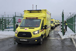 Доставка в Москву пострадавших в авиакатастрофе под Актау