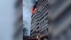 ВИДЕО. Ликвидация пожара в жилом доме на Будайском проезде в Москве