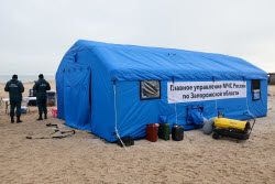 Уборка мазута в Запорожской области