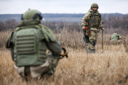 Работа саперов ЮВО в зоне СВО