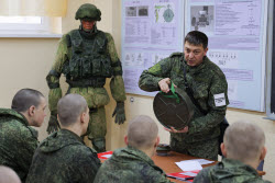 Подготовка военнослужащих инженерно-саперного соединения в Ростовской области