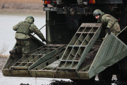Подготовка военнослужащих инженерно-саперного соединения в Ростовской области