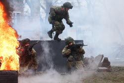 Подготовка военнослужащих инженерно-саперного соединения в Ростовской области