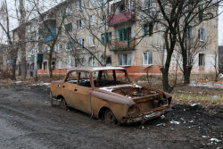 Работа военнослужащих инженерно-саперного батальона в ДНР