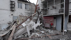 VIDEO. Damage from military strike on Donetsk, Russia
