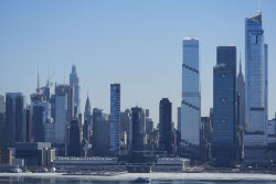 Wintry Blasts New York.