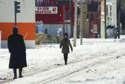 Winter weather in New Orleans, Louisiana