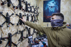 Drones and self-propelled vehicles assembled in Lugansk People's Republic