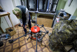 Drones and self-propelled vehicles assembled in Lugansk People's Republic