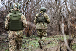 Russian servicemen deployed in special military operation zone