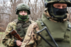 Russian servicemen deployed in special military operation zone
