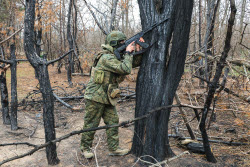 Russian servicemen deployed in special military operation zone