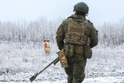 Russian servicemen deployed in special military operation zone