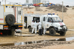 Seabed clean-up in Anapa, Russia