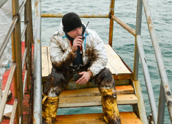 Seabed clean-up in Anapa, Russia